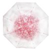 Ombrello trasparente della cupola, bella ombrello di figura del cupola del fiore, fiori di ciliegia ombrello semi automatico, colore romantico e carino
