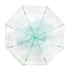 Ombrello trasparente della cupola, bella ombrello di figura del cupola del fiore, fiori di ciliegia ombrello semi automatico, colore romantico e carino - immagine 2