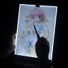 Tavoletta Luminosa,Scatola Luminosa LED,Animazione Tracer Light Box Disegno Copier scrivania Eye Protection Design A4 Tocco Registrabile di leggerezza Intelligente per Artista - immagine 11