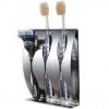 Porta spazzolini, scaffale per dentifricio,rasoio rasoio rasoio, dispenser supporto per toothbrush, scaffali in acciaio inox Accessori per la casa e il bagno