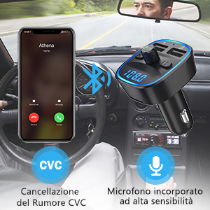 Trasmettitore FM Bluetooth