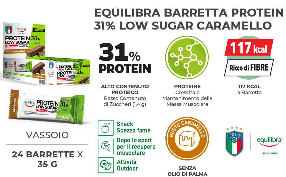 Barretta Protein 31% Low Sugar Caramello