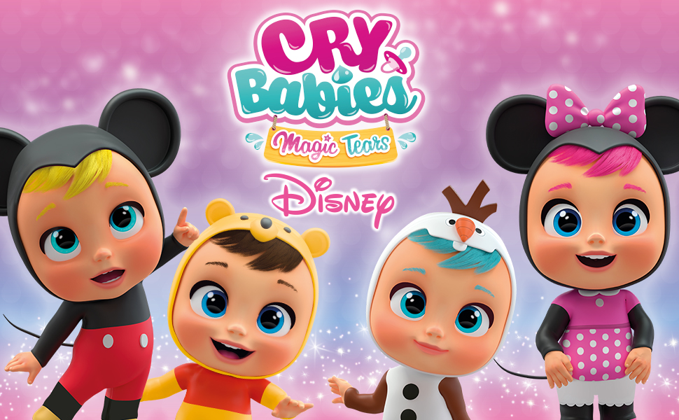 Cry babies;capsule;pink edition;cry babies magic tears;giocattolo;polso;disney;bambole