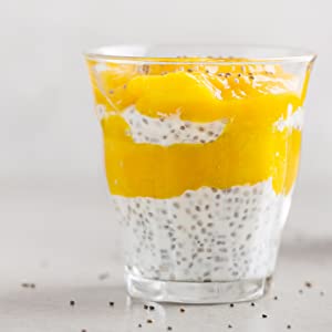 Latte di Cocco, Mango e Chia