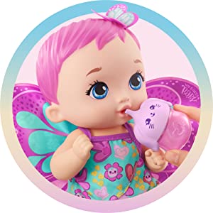 MY GARDEN BABY FEED & CHANGE Baby Butterfly Doll - GYP10