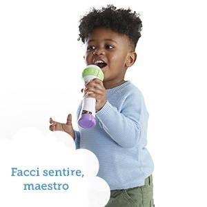 I bambini si divertiranno cantando con Cagnolino e registrando la propria voce