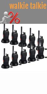 Retevis H777 Plus Walkie Talkie con Torcia a LED