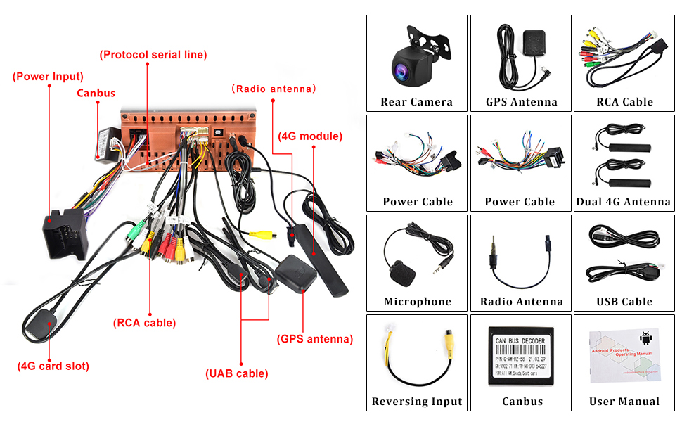 car stereo android 2 din