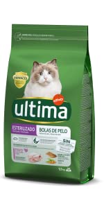 Ultima; Gatto; gatto; sterilizzato; pollo; Salmone; adulti; gatti; Affinity; Penso per il gatto