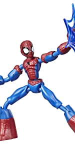 Bend and Flex; Spider-Man; Spider-Man Bend and flex;