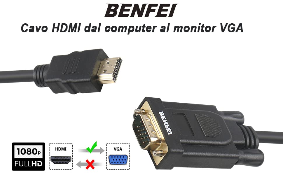 cavo hdmi a vga