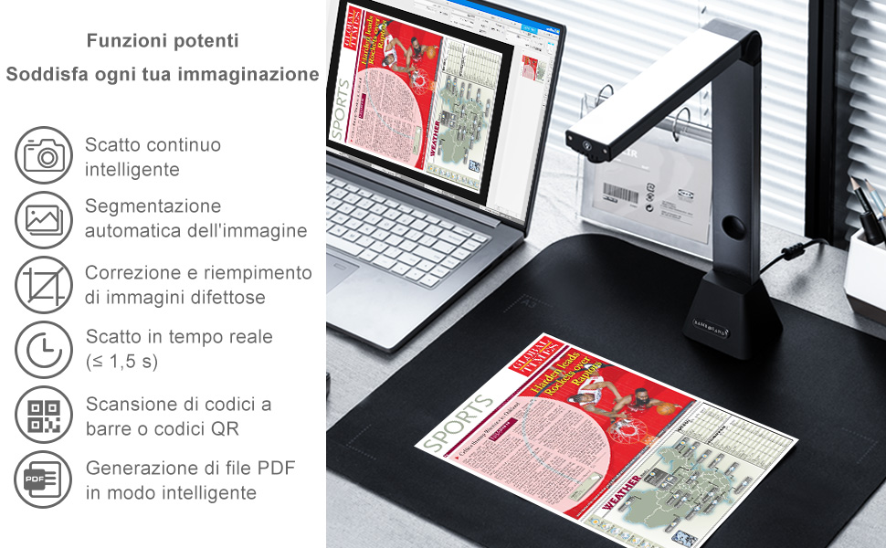 Scanner per documenti