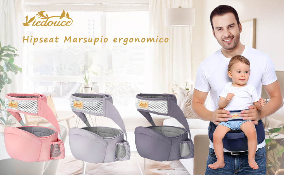 Marsupio Neonati Ergonomico con Sedile