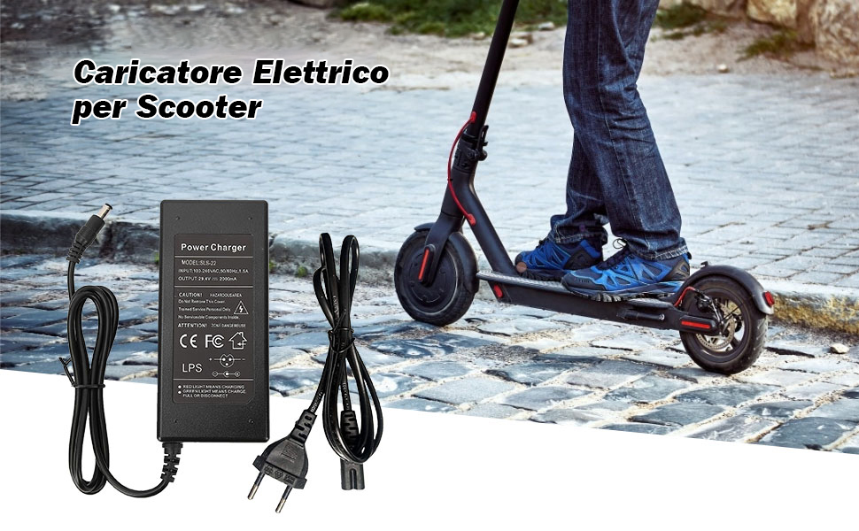 Caricatore Elettrico per Scooter