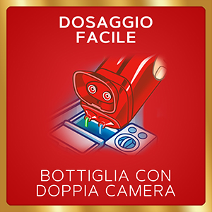 dosaggio facile bottiglia doppia camera