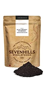 Sevenhills Wholefoods Polvere Di Bacca Di Acai Bio