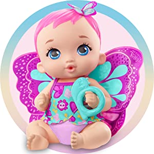 MY GARDEN BABY FEED & CHANGE Baby Butterfly Doll - GYP10