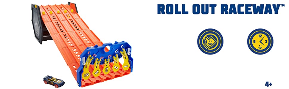 Hot Wheels Roll Out Raceway, track set - GYX11