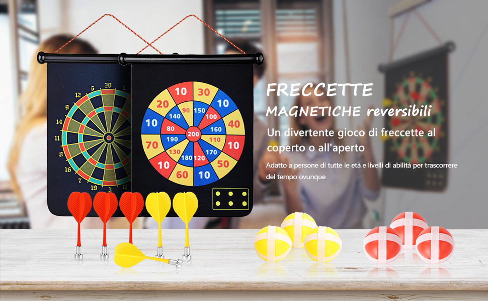 Magnetic Dart Board toy