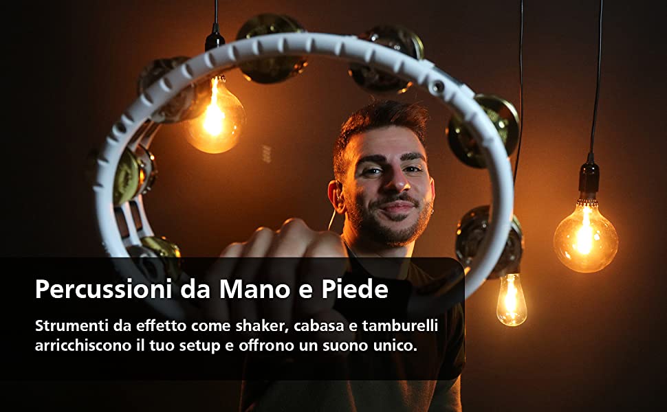 percussiono da mano e piede