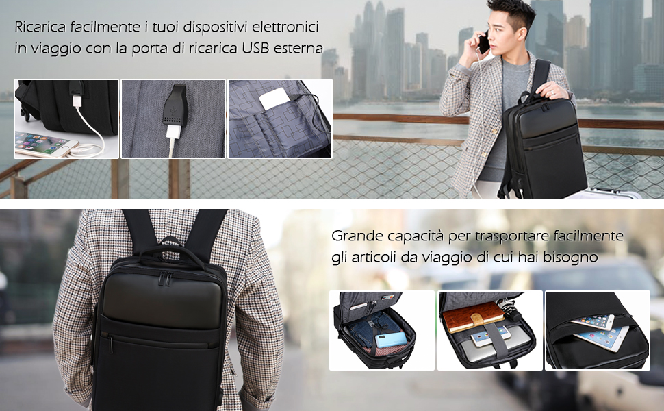 Xnuoyo Backpack Laptop 15.6in