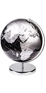 Exerz 30CM Mappamondo/World Globe/Globo in Inglese - Decorazione Desktop/Educazione/Geografica