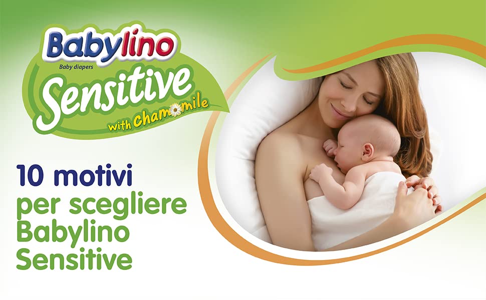 10 motivi per scegliere i pannolini Babylino Sensitive