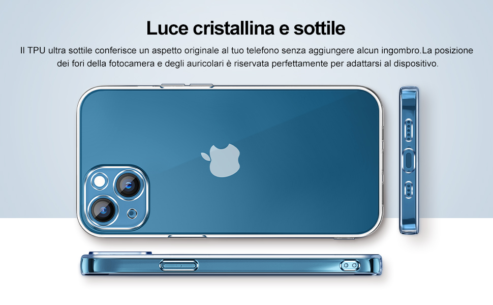 Cover Compatibile con iPhone 13 6.1 Pollici