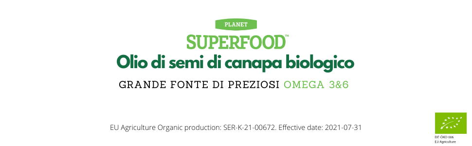 olio di semi di canapa