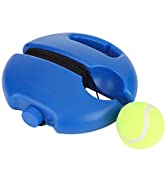 Bnineteenteam Tennis Ball Trainer, Portable Tennis Ball Base Tennis Trainer Training Aid Tennis B...