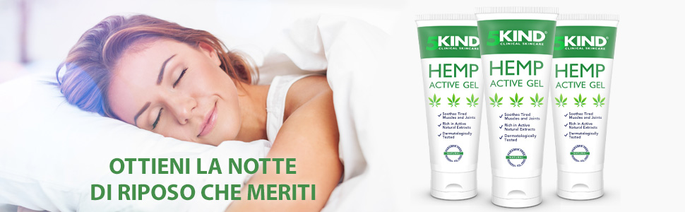 5kind Pomata alla Canapa 100ML Gel