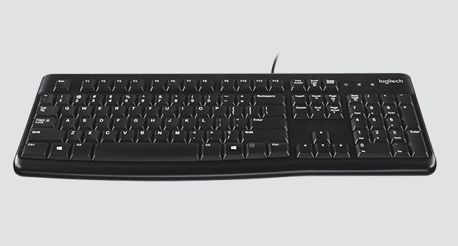 K120 Corded Keyboard