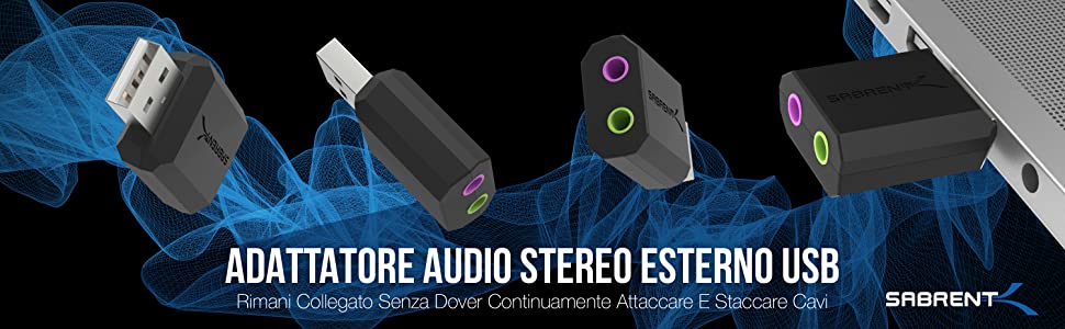 adattatore stereo