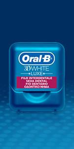 Oral B 005012 Filo Interdentale, non cerato, 50 m, confezione da 4 pezzi