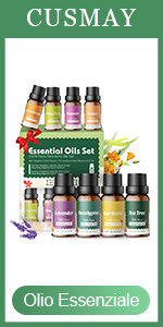 olio essenziale set di 8