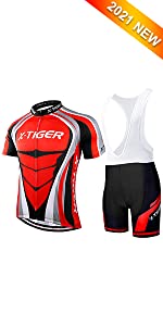 Ciclismo Uomo 5D Gel Salopette Pantaloncini