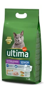 Ultima; Gatto; gatto; sterilizzato; pollo; Salmone; adulti; gatti; Affinity; Penso per il gatto