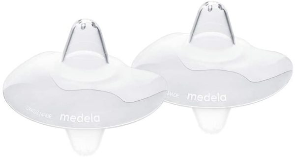 Medela Paracapezzoli Contact senza BPA, in silicone morbido ultrasottile, include 2 paracapezzoli e custodia, 16 mm, S - immagine 2