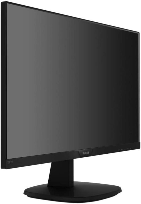 Philips 273V7QDAB Monitor 27" LED IPS Full HD, 4 ms, 3 Side Frameless, Low Blue Mode, Flicker Free, HDMI, DVI, VGA, Attacco VESA, Audio Integrato, Nero - immagine 4