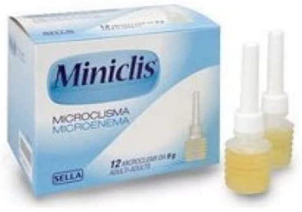 Sella Miniclis Adulti, 12 Microclismi da 9 g