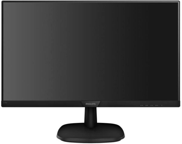 Philips 273V7QDAB Monitor 27" LED IPS Full HD, 4 ms, 3 Side Frameless, Low Blue Mode, Flicker Free, HDMI, DVI, VGA, Attacco VESA, Audio Integrato, Nero - immagine 3