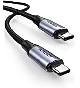 UGREEN Cavo USB C a USB C 3.1 Gen 2, Carica Rapida PD 100W Video 4K@60Hz SYNC Dati a 10 Gbps Comp...