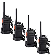 Retevis RT24 Plus Walkie Talkie Ricetrasmittenti PMR446 Licenza-libero 16 Canali CTCSS/DCS Walkie...