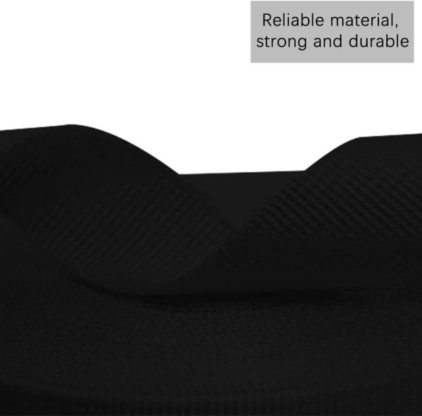 RETON 10 Cantieri Cinturino per Pesante in Nylon Nero - immagine 3