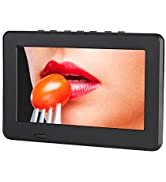 Bewinner Car TV Portatile da 7 Pollici, LEADSTAR TV Analogica Digitale 1080P con Schermo LED TFT ...