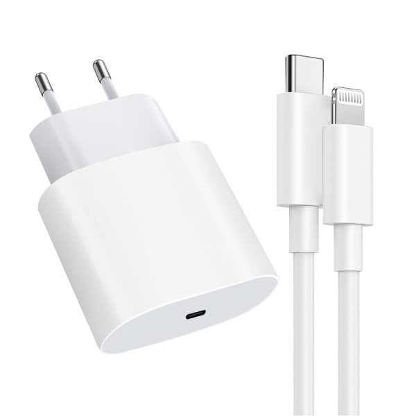 Caricabatterie rapido per iPhone 12??Certificato MFi??Caricabatterie da parete Power PD Type C da 20 W con cavo da USB C a Lightning da 4 piedi compatibile con iPhone 13/12 Pro Max 11 Pro X XS XR 8 - immagine 2