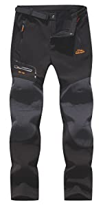 Herren Wanderhose Wasserdicht Softshellhose