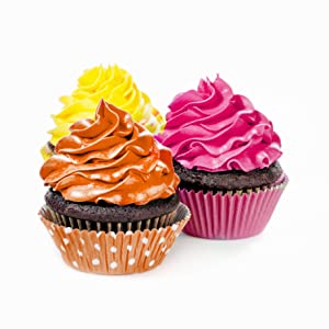 spritzt??llen creme dekoration cupcakes wenburg orange rosa bunt geschenk weihnachten ostern frau