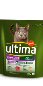 Ultima; Gatto; gatto; sterilizzato; pollo; Salmone; adulti; gatti; Affinity; Penso per il gatto