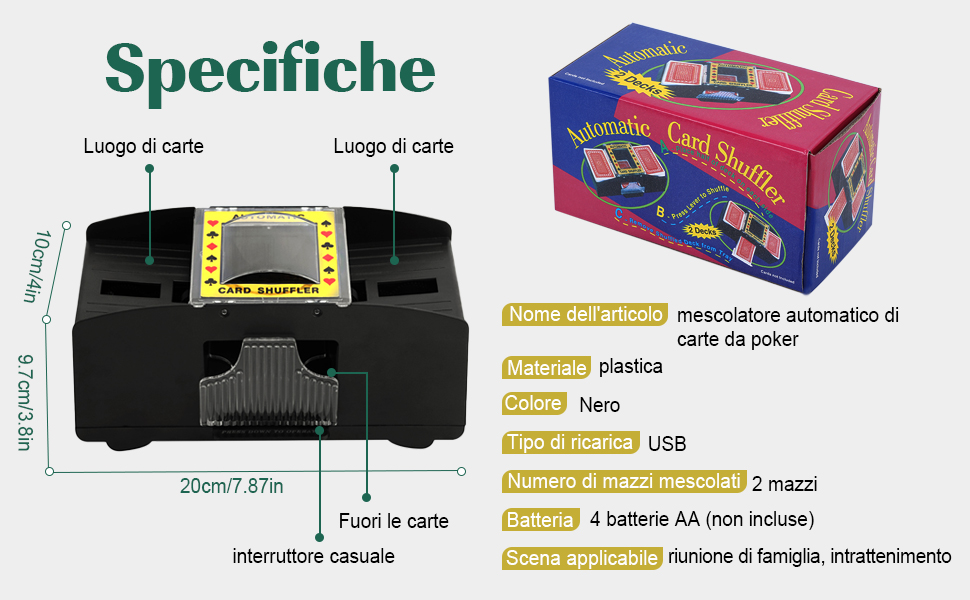 Specifiche